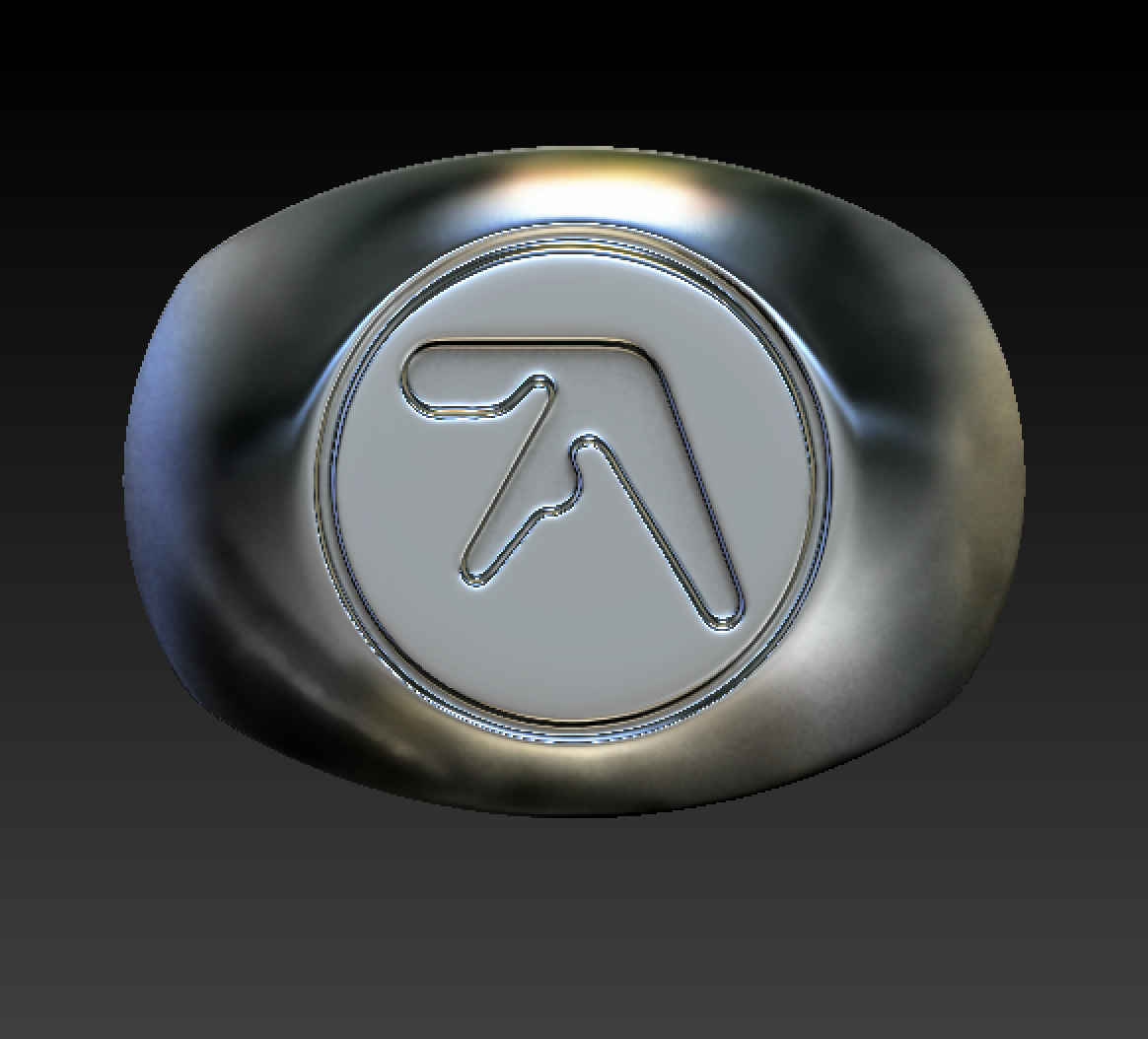 aphex twin ロゴシグネットリング　16号 aphex twin ロゴシグネットリング 16号 - メルカリ